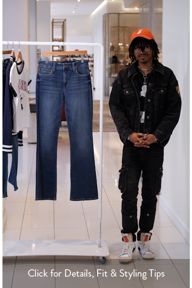 Natalie Fab Ab High Waist Bootcut Jeans video