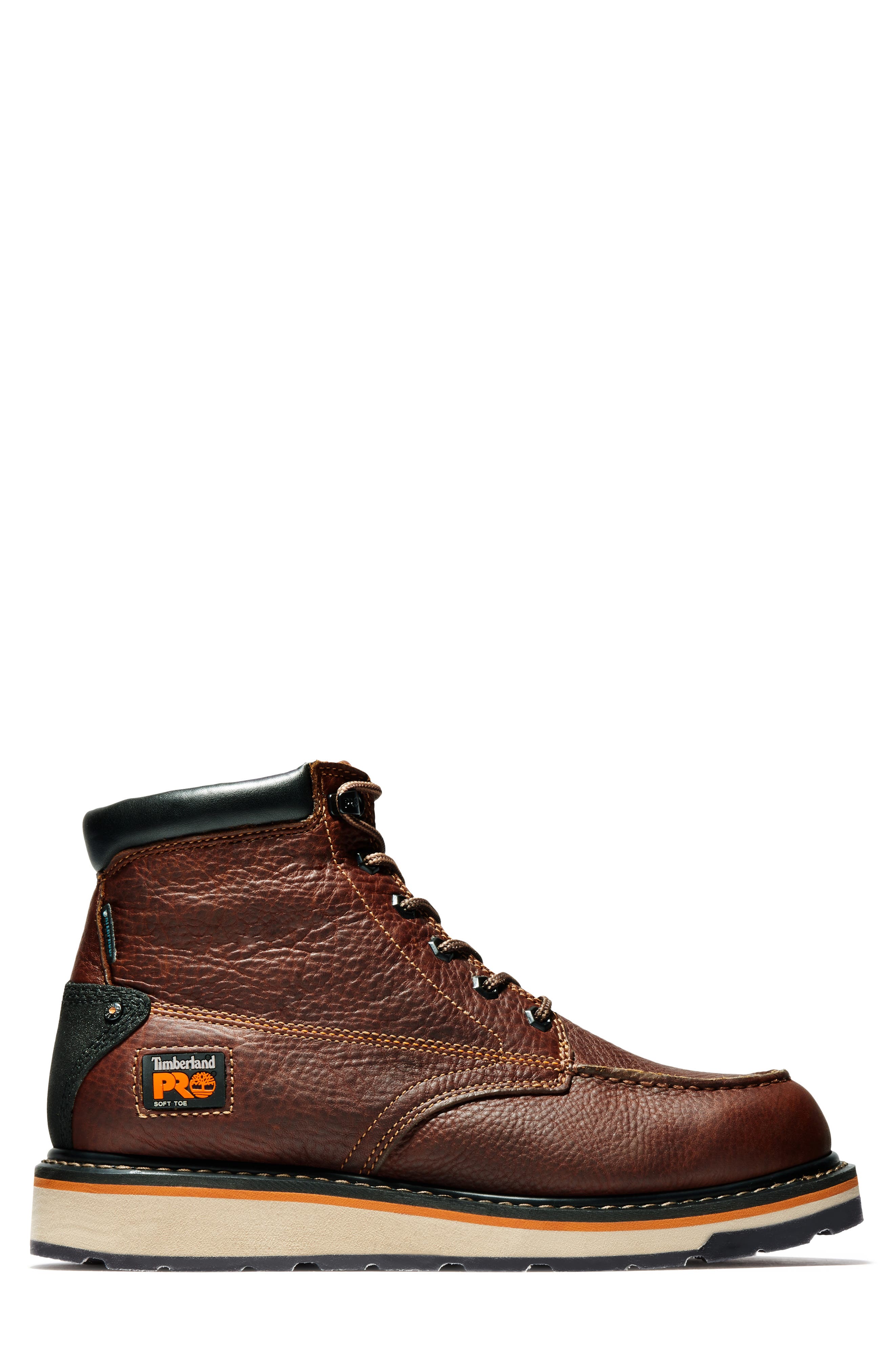 Gridworks 6" Waterproof Work Boot, Alternate, color, BROWN