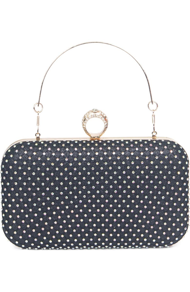 Lauren Lorraine Terri Clutch, Main, color, Black