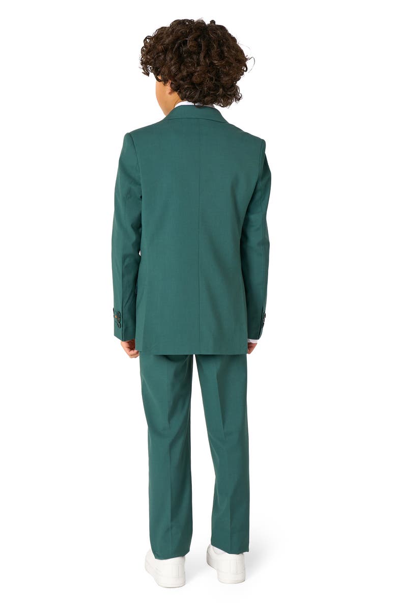 OppoSuits Kids' Daily Posy Green Stretch Suit, Alternate, color, Green