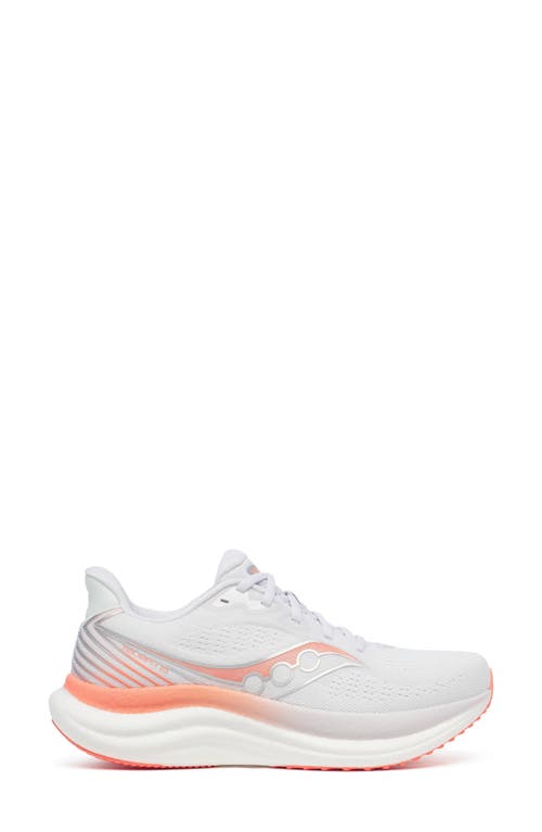 Saucony Triumph 23 Running Shoe In White