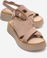 Forever & Always Shoes Vien Leather Platform Sandal
