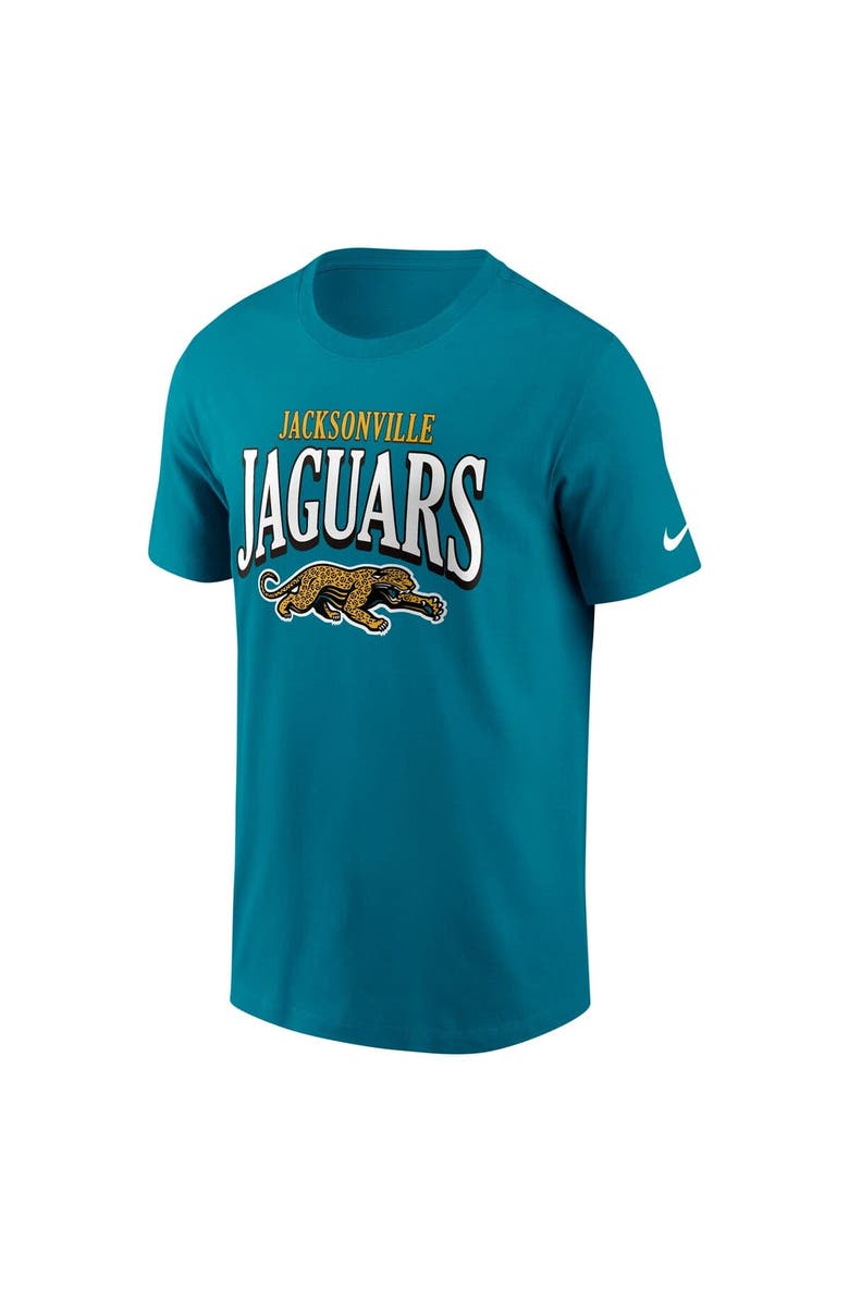 Nike Men's Nike Teal Jacksonville Jaguars Essential T-Shirt, Alternate, color,