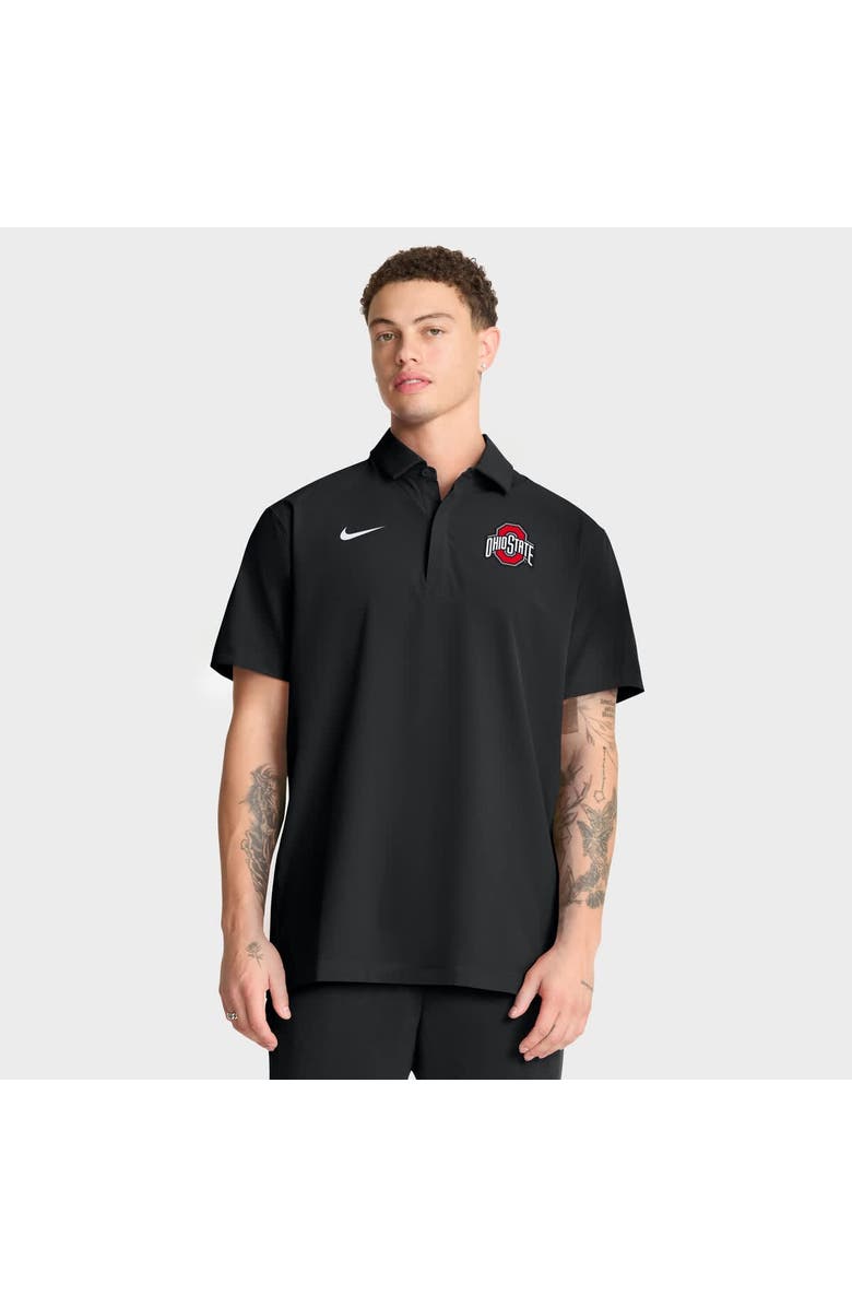 Nike Men's Nike Black Ohio State Buckeyes 2025 Coaches Sideline Polo, Alternate, color, Black