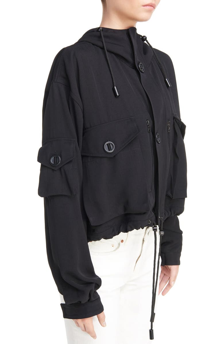 Acne Studios Loki Crop Jacket, Alternate, color, 