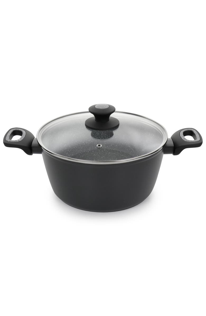 OSTER 10 Piece Non-Stick Aluminum Cookware Set, Alternate, color, Black