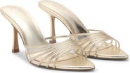MANGO Pointed Toe Slide Sandal