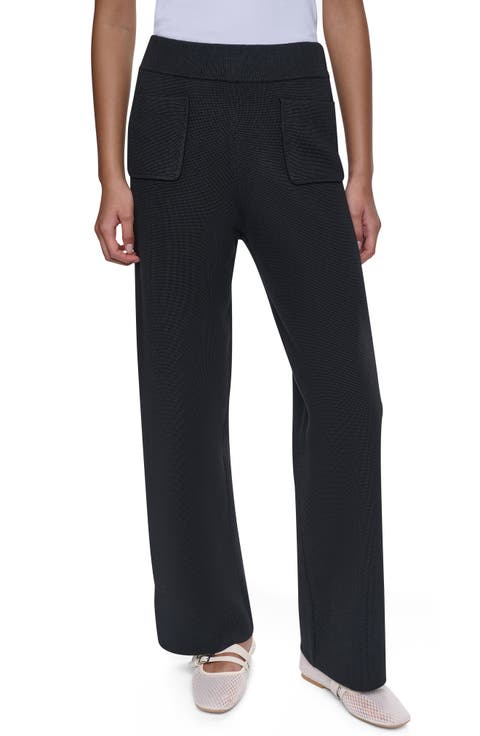 Front Pocket Sweater Pants