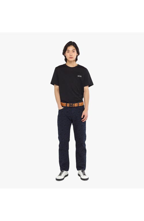 Mcm Claus M Reversible Belt 1.75 Inches In Brown