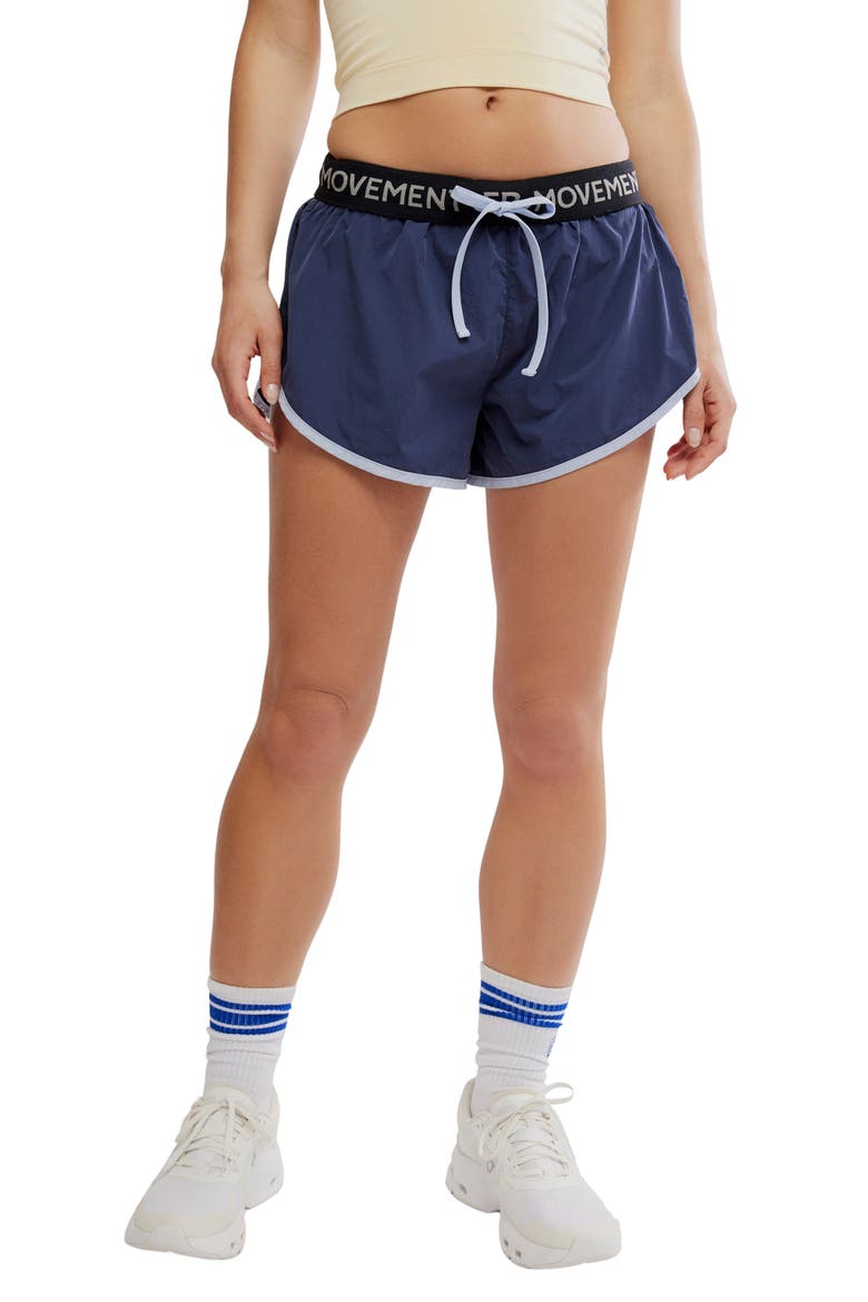 FP Movement Now or Never Run Shorts, Main, color, MIDNIGHT NAVY