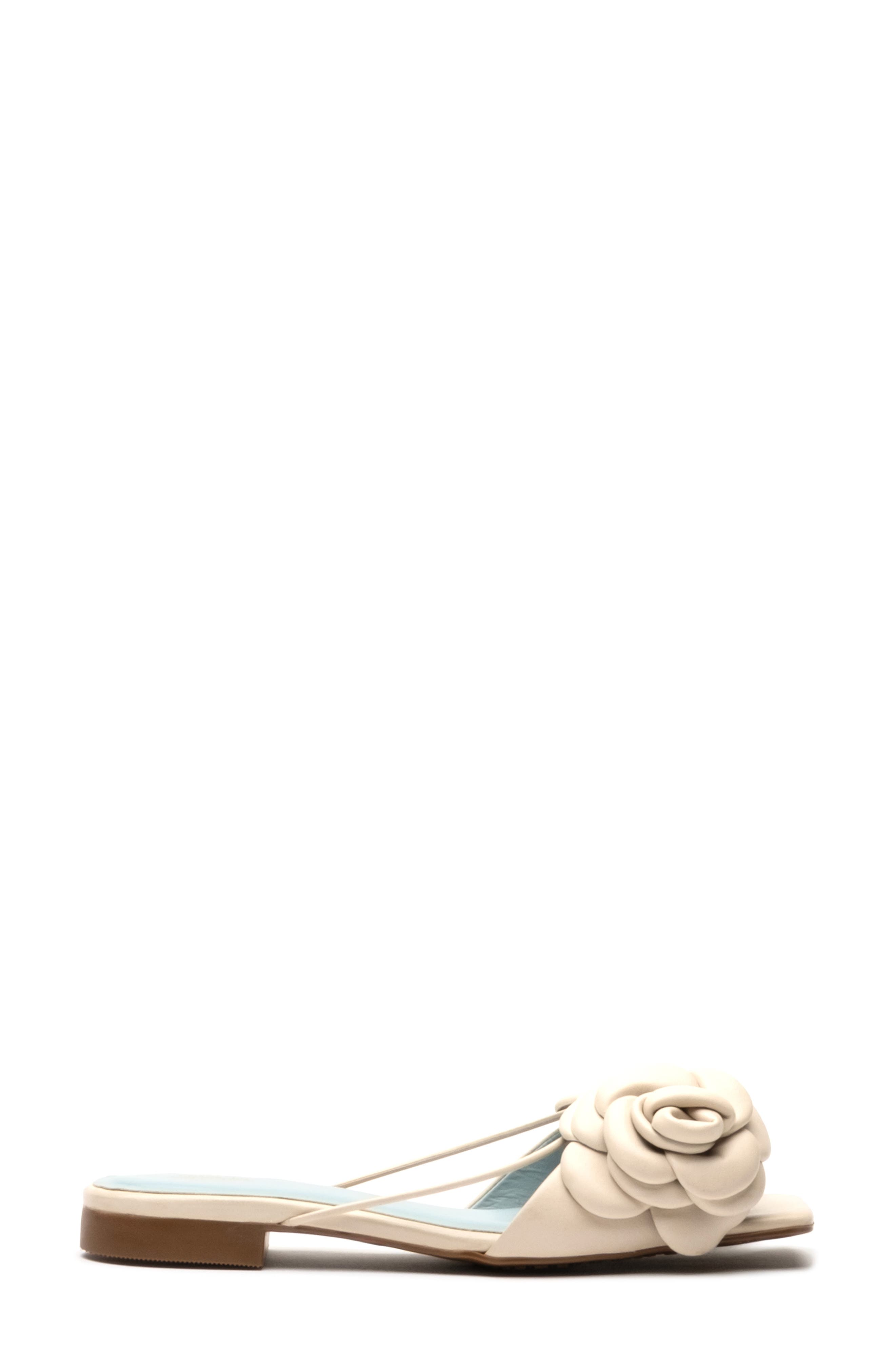 Frances Valentine Gardenia Slide Sandal, Alternate, color, 