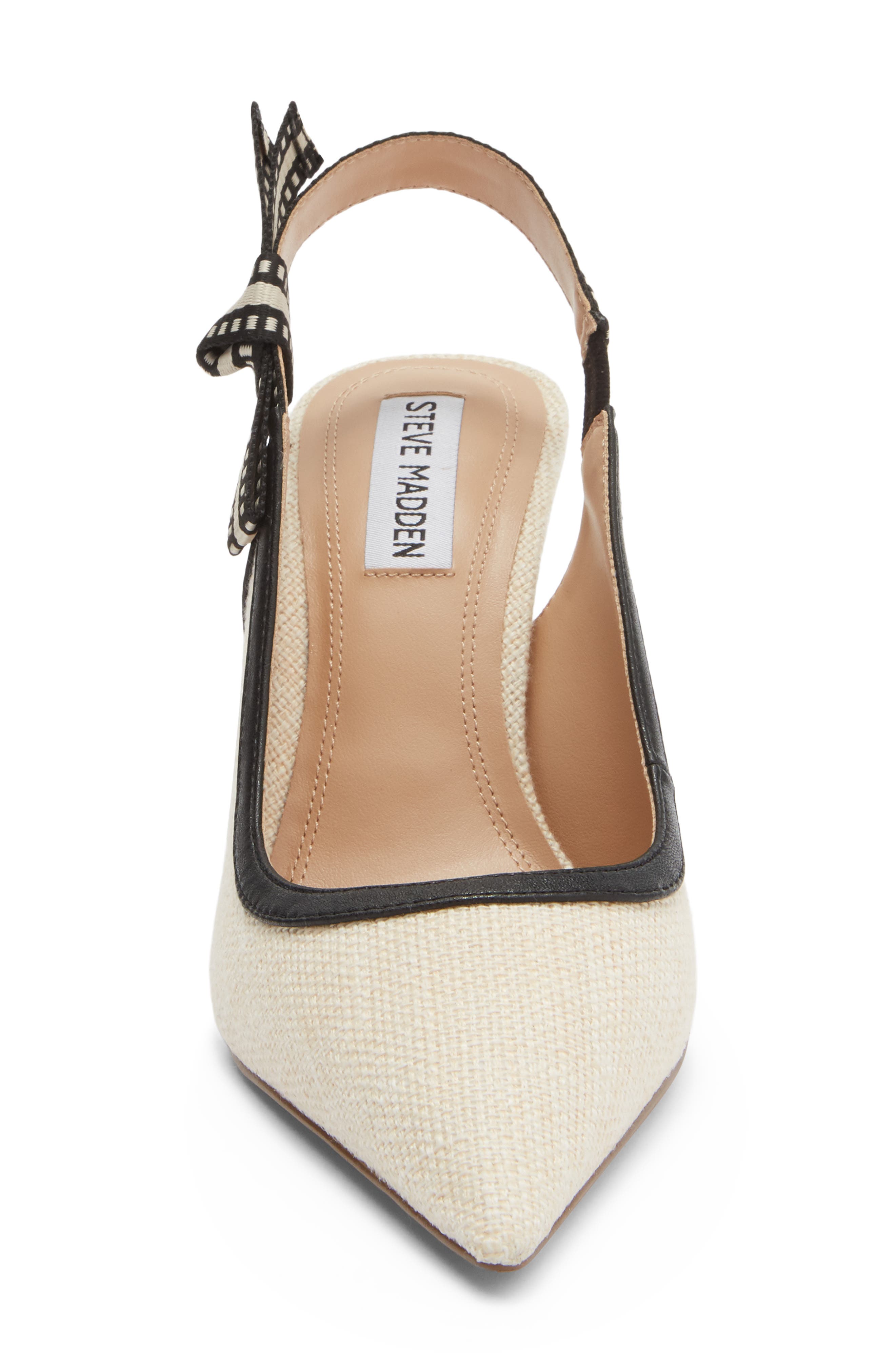 Steve Madden Stefani Slingback Pump, Alternate, color, Cream Multi