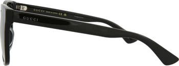 56mm Square Sunglasses