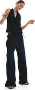 H&M Textured Drawstring Pants
