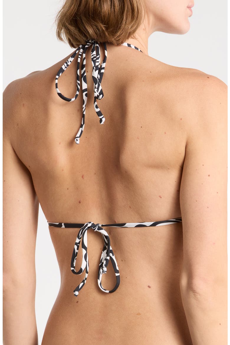 Palm Triangle Bikini Top, Alternate, color, MUSTANG WAVE