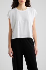 Eileen Fisher Crewneck Rib Top