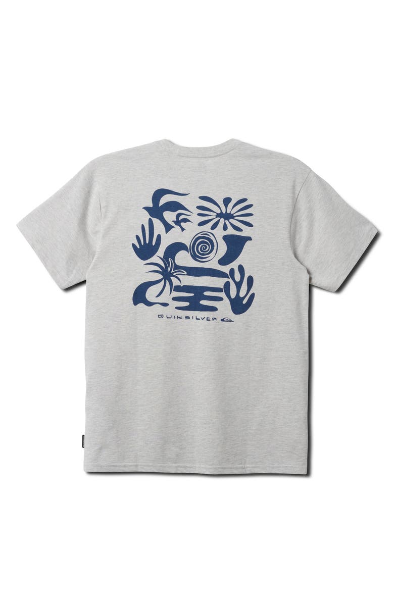 Quiksilver Free Bird Modern Graphic T-Shirt, Alternate, color,