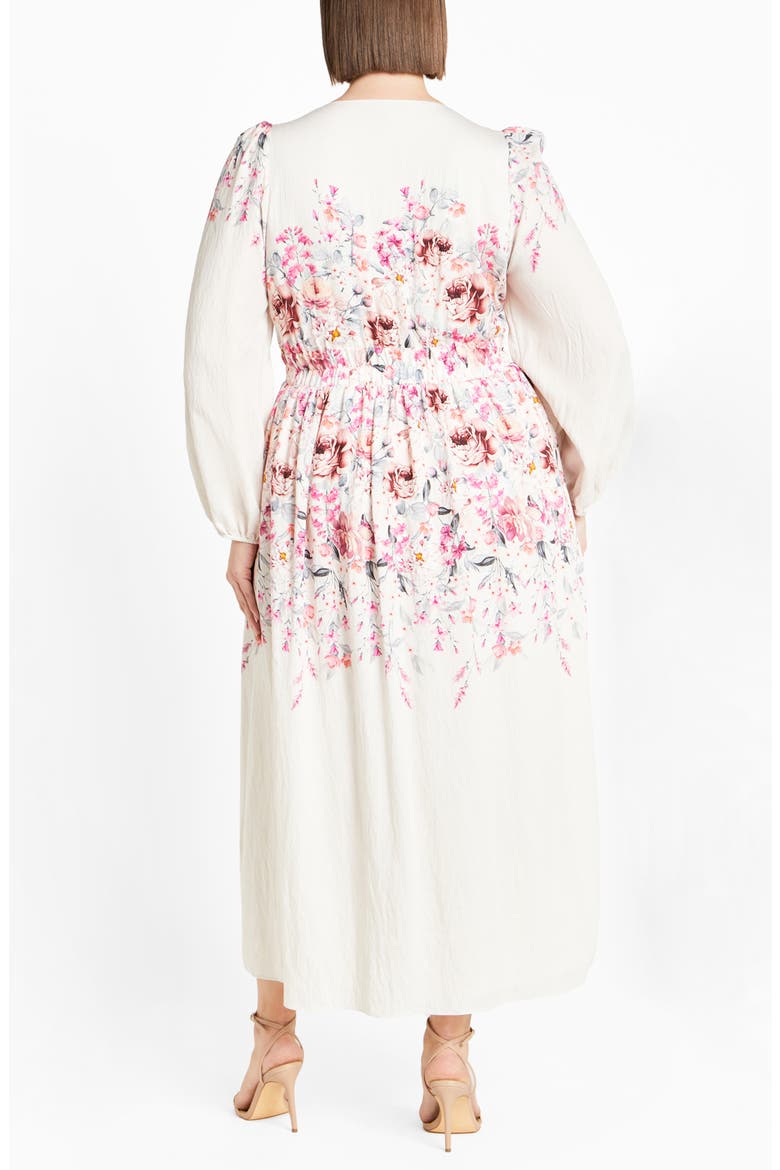 Keyla Floral Long Sleeve Maxi Dress, Alternate, color, FLORAL
