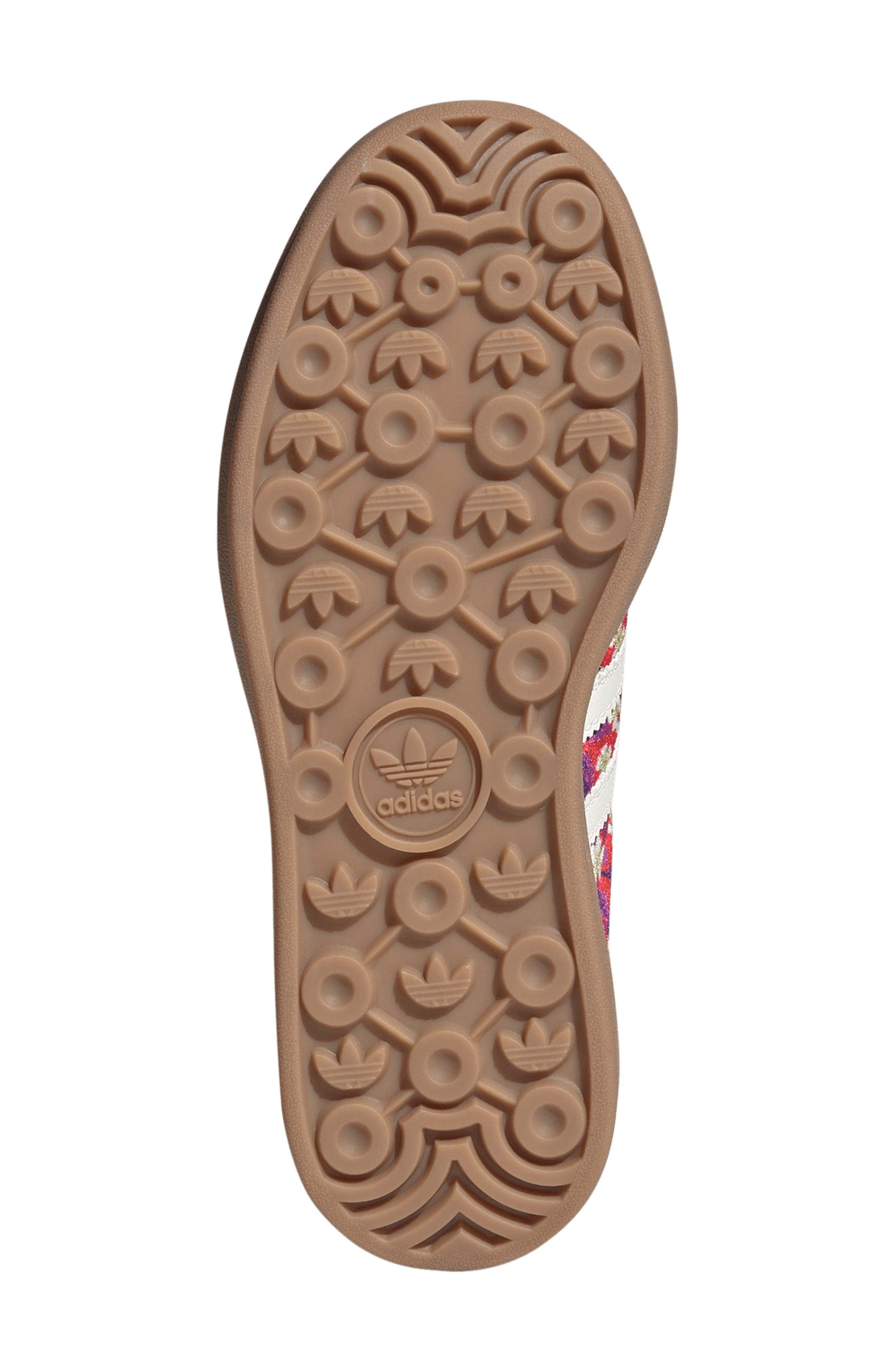 adidas x Liberty London Kids' Gazelle Bold Sneaker, Alternate, color, Off White/ Red