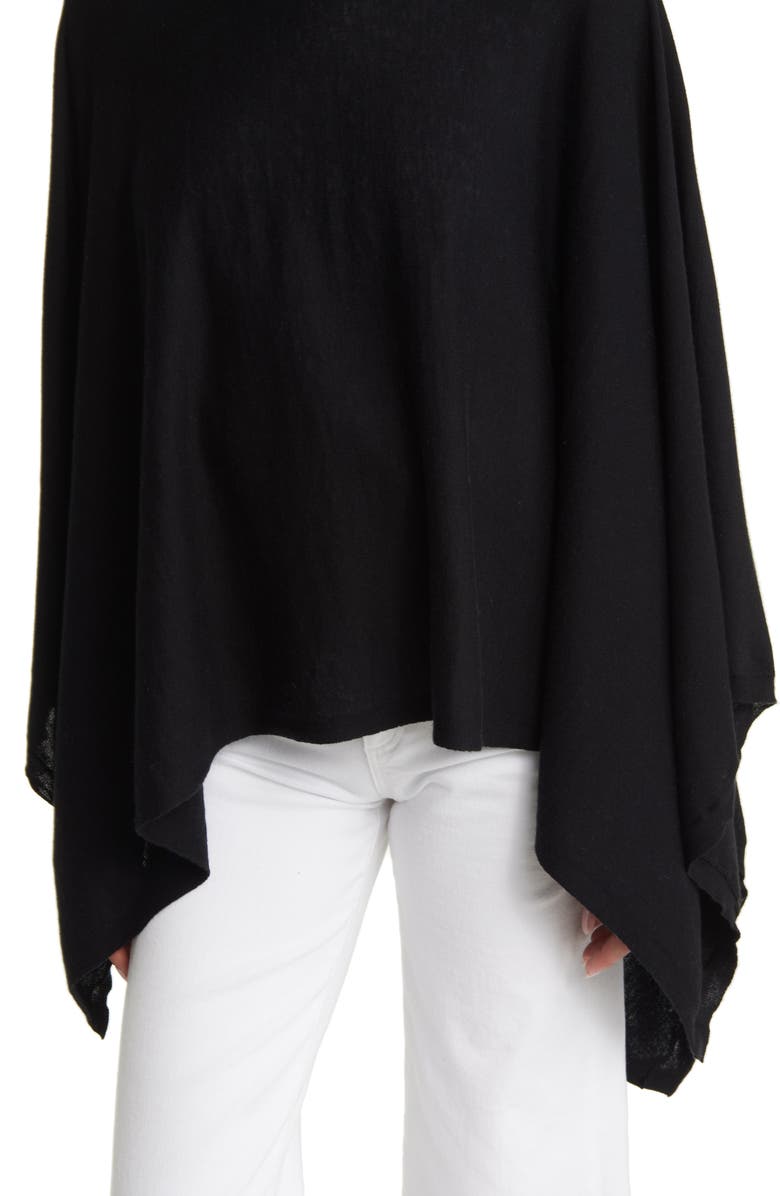 Nordstrom Cotton & Cashmere High-Low Poncho, Alternate, color,