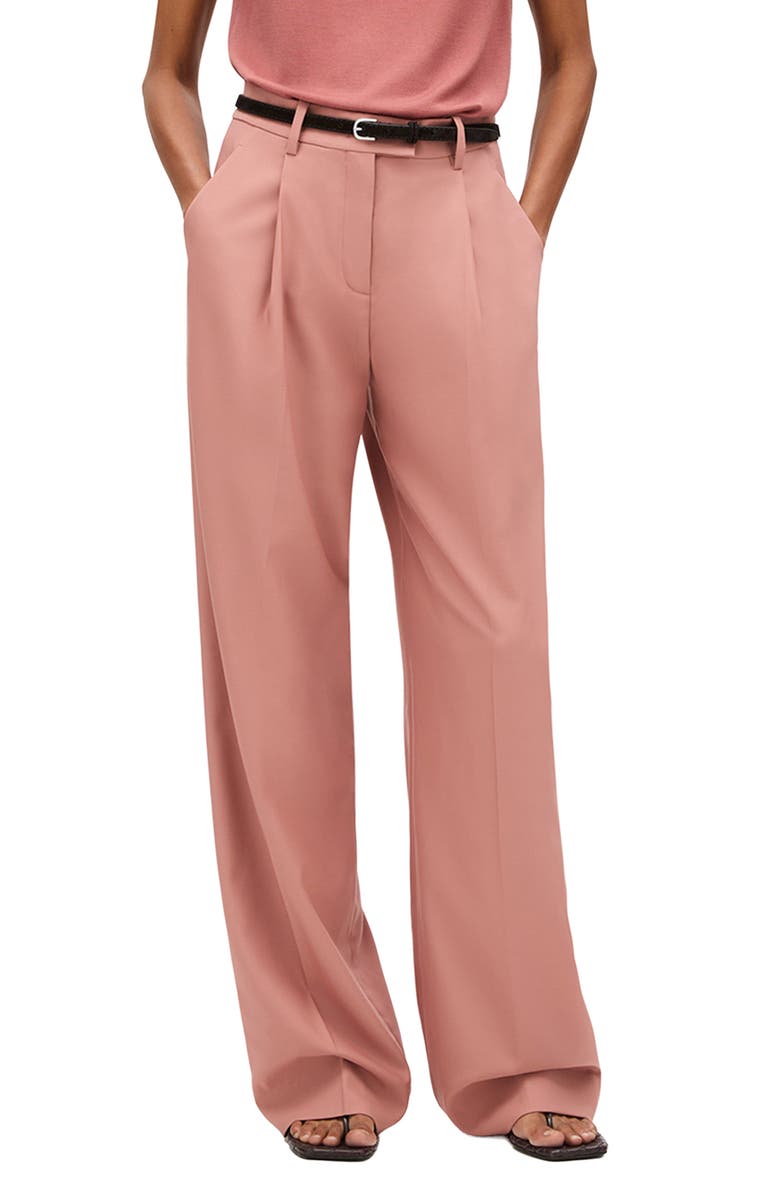 Another Tomorrow RELAXED WIDE LEG PANT, Main, color, Canyon