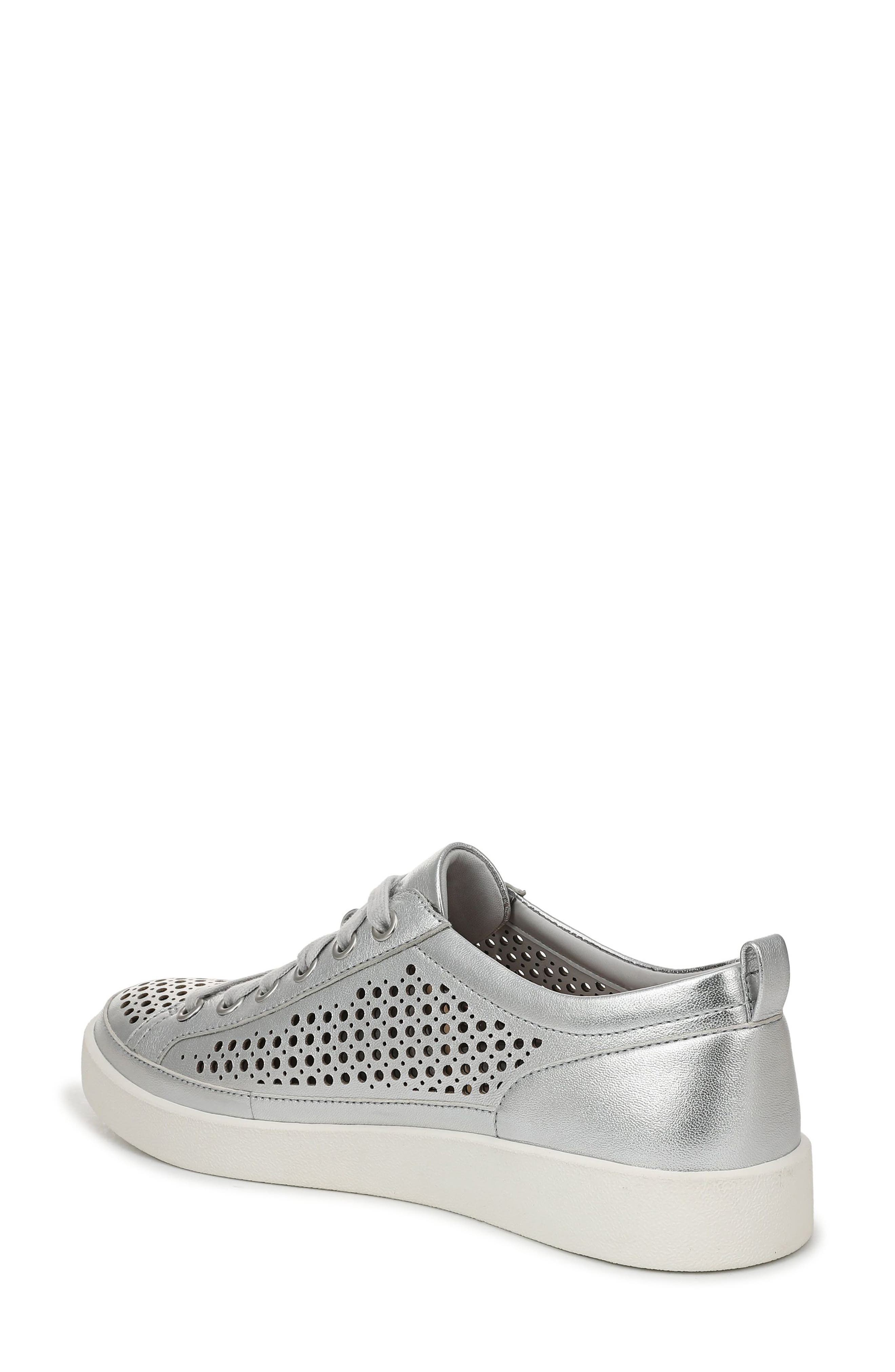 Vionic Winny Perf Sneaker, Alternate, color, Silver