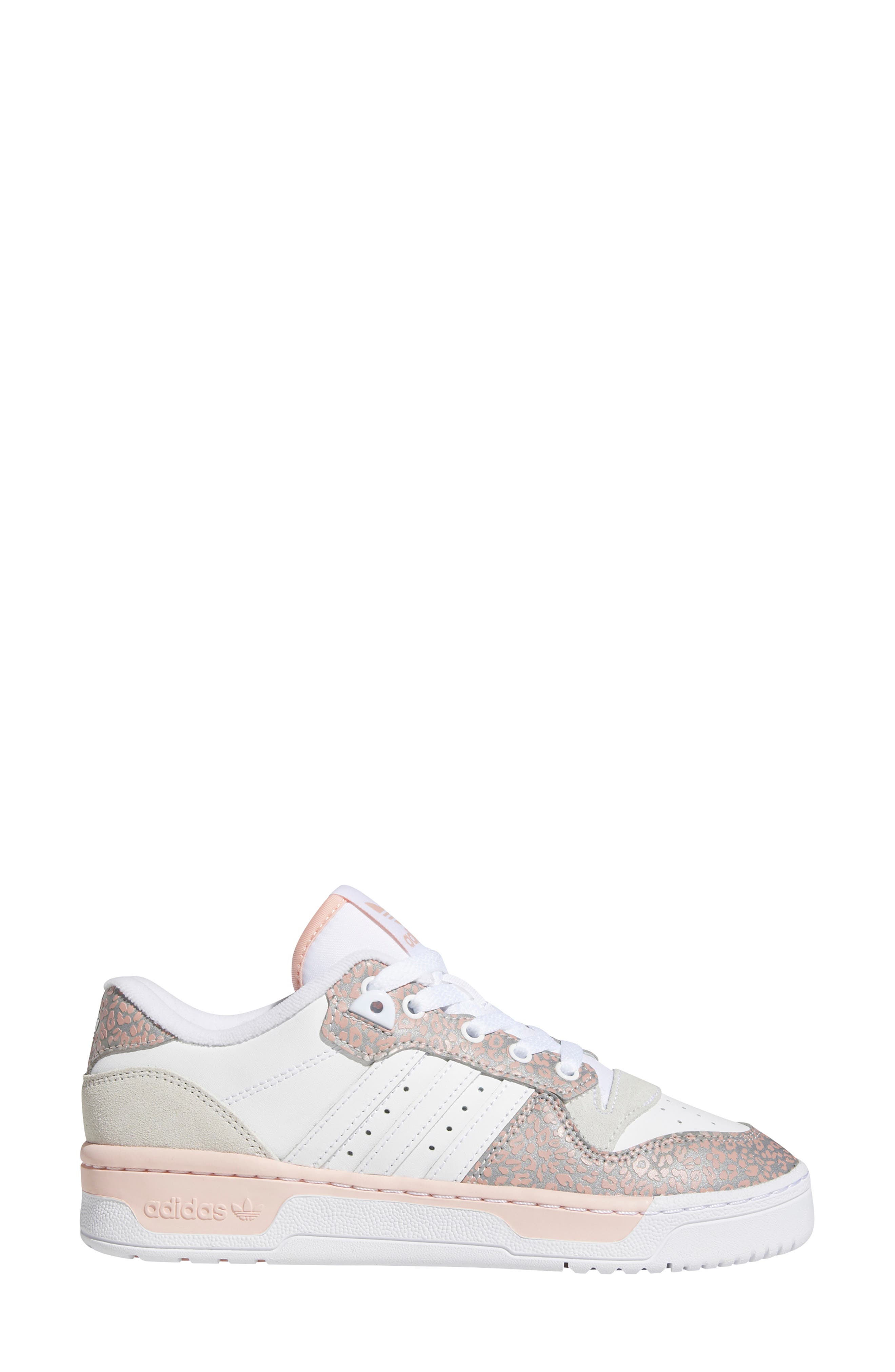 Rivalry Low Sneaker, Alternate, color, WHITE/ VAPOUR PINK
