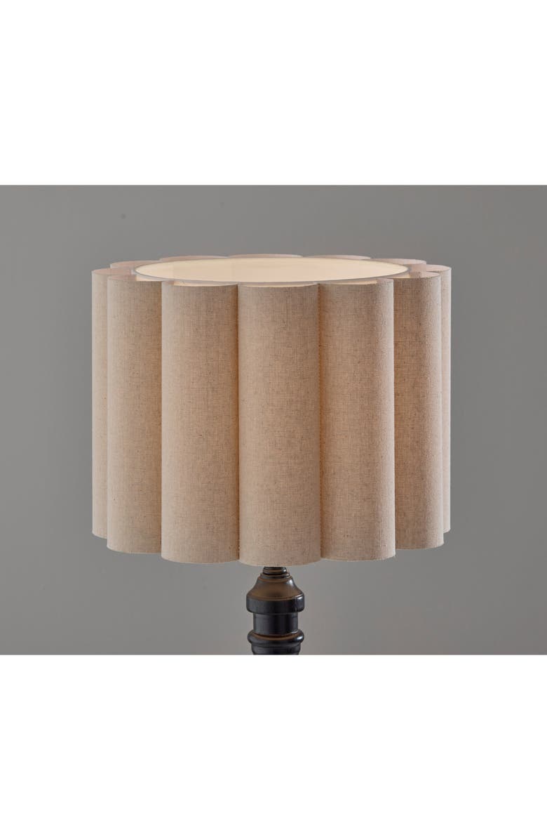 ADESSO LIGHTING Claret Table Lamp, Alternate, color, Black