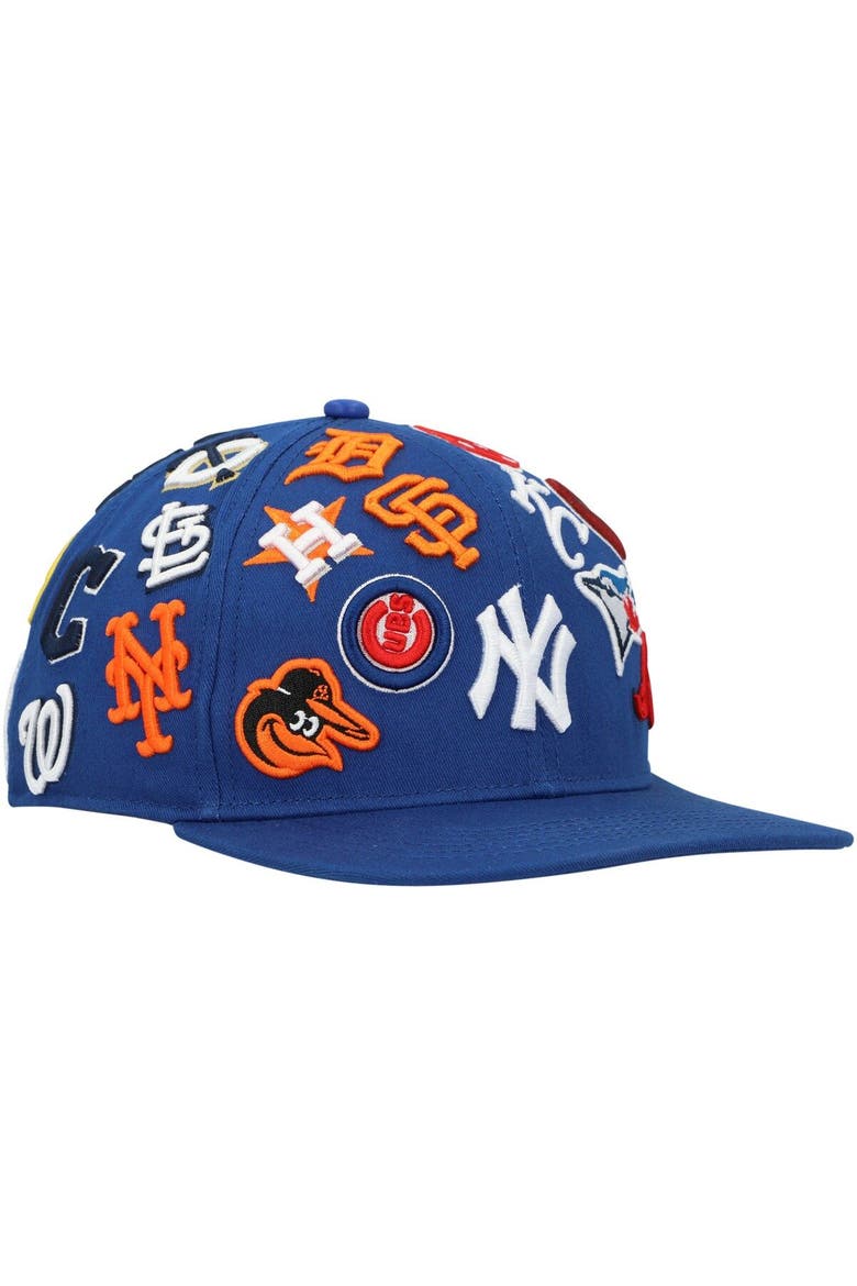 Men's Pro Standard Royal MLB Pro League Wool Snapback Hat, Alternate, color, Royal