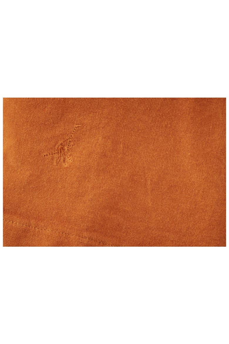Organic Cotton Velvet Dress, Alternate, color, Raw Sienna