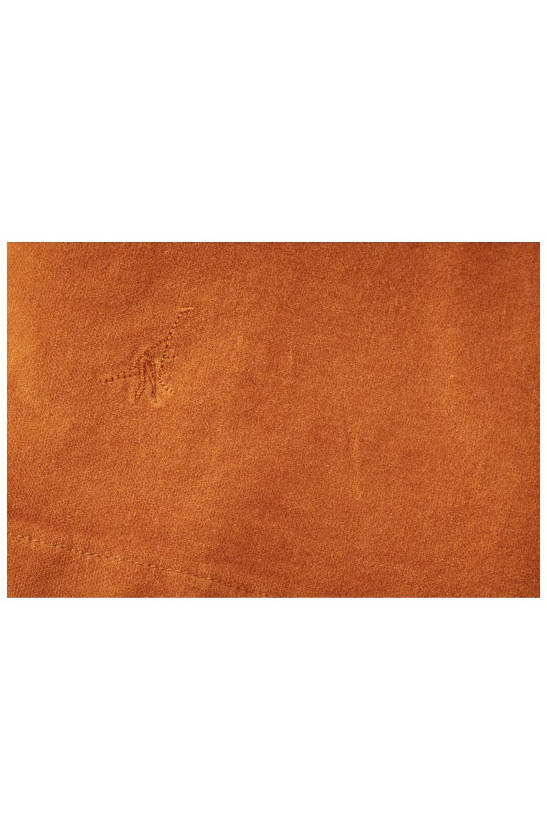 Vild House of Little Organic Cotton Velvet Dress, Alternate, color, Raw Sienna