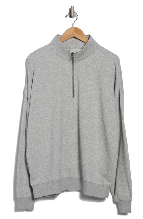 Abound Terry Half-zip Sweatshirt In Gray