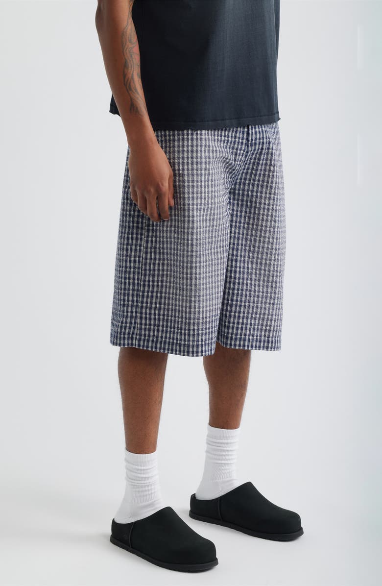 Elwood Seersucker Shorts, Alternate, color, Plaid