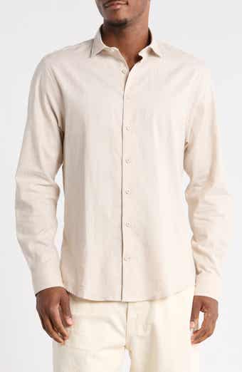 Soft Flannel Button-Up Shirt