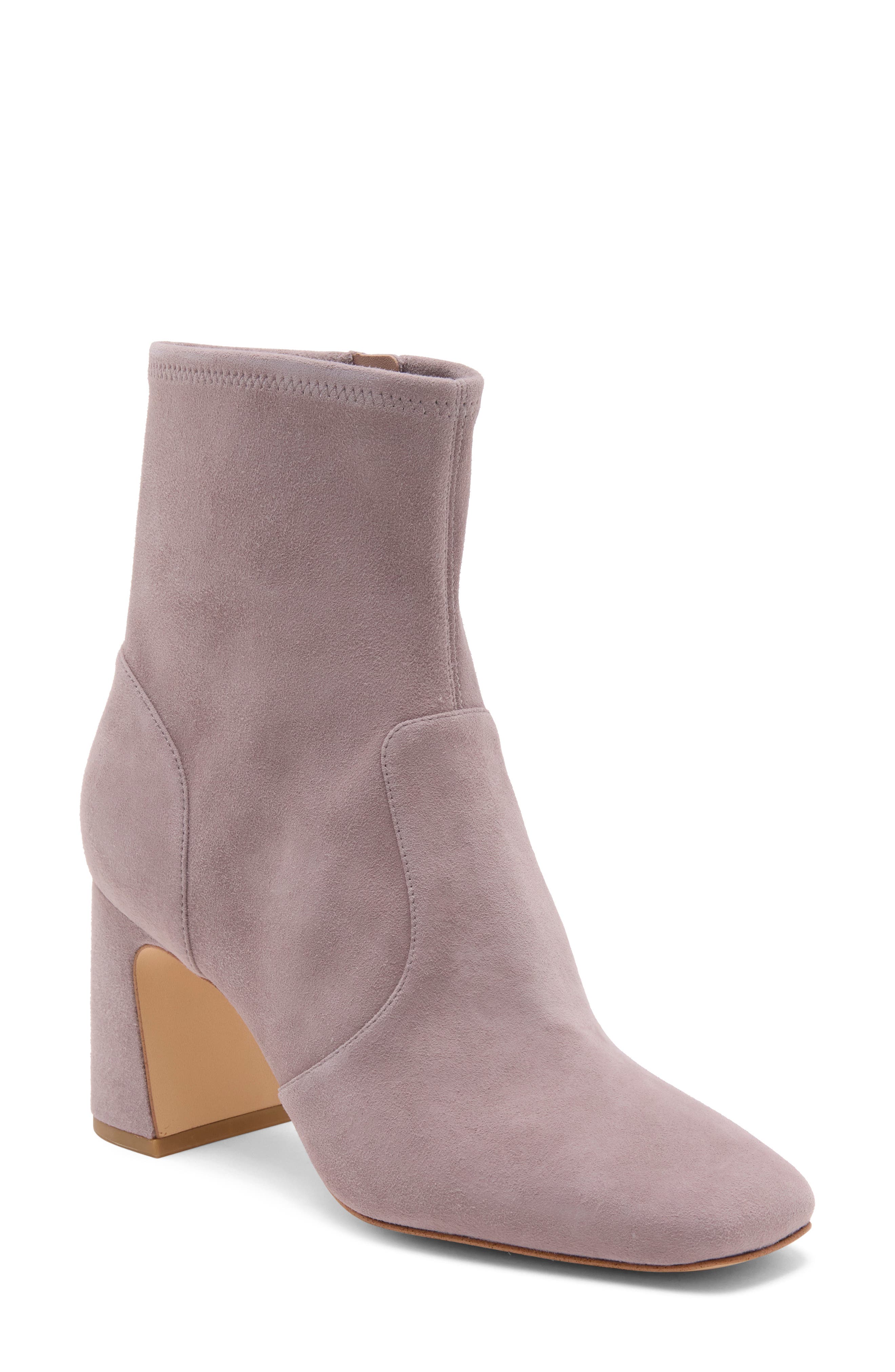 TAUPE STRETCH SUEDE