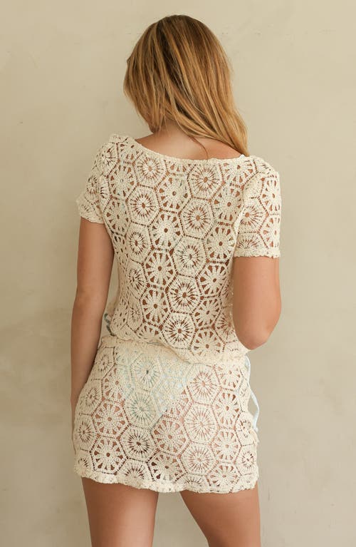 Dippin Daisys Salt Life Blouse Top In Neutral