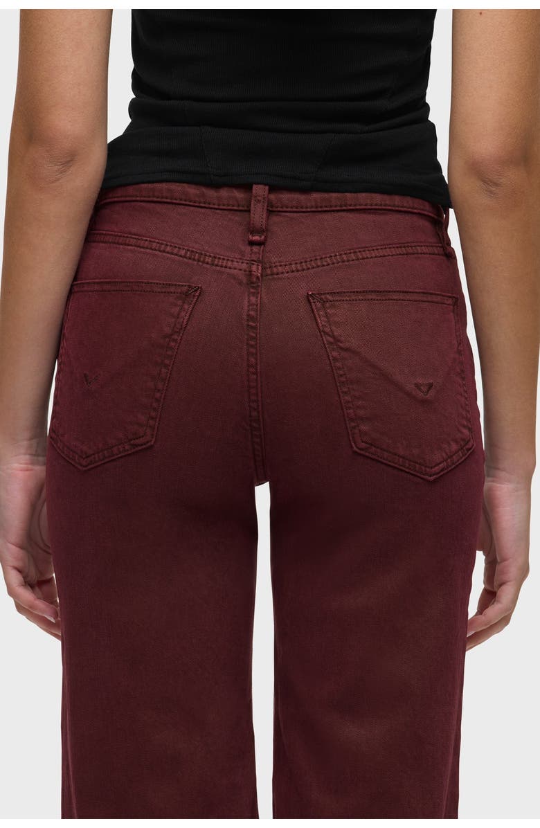 Hudson Jeans Rosie High Rise Wide Leg Ankle Cuff, Alternate, color, Port Royal