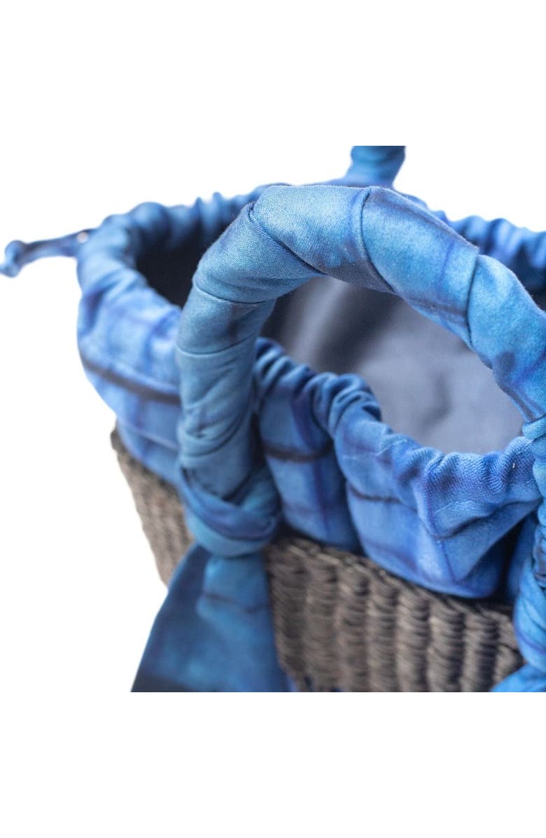 Aketekete Ayine Bag Mini, Alternate, color, Black W/ Navy Lining