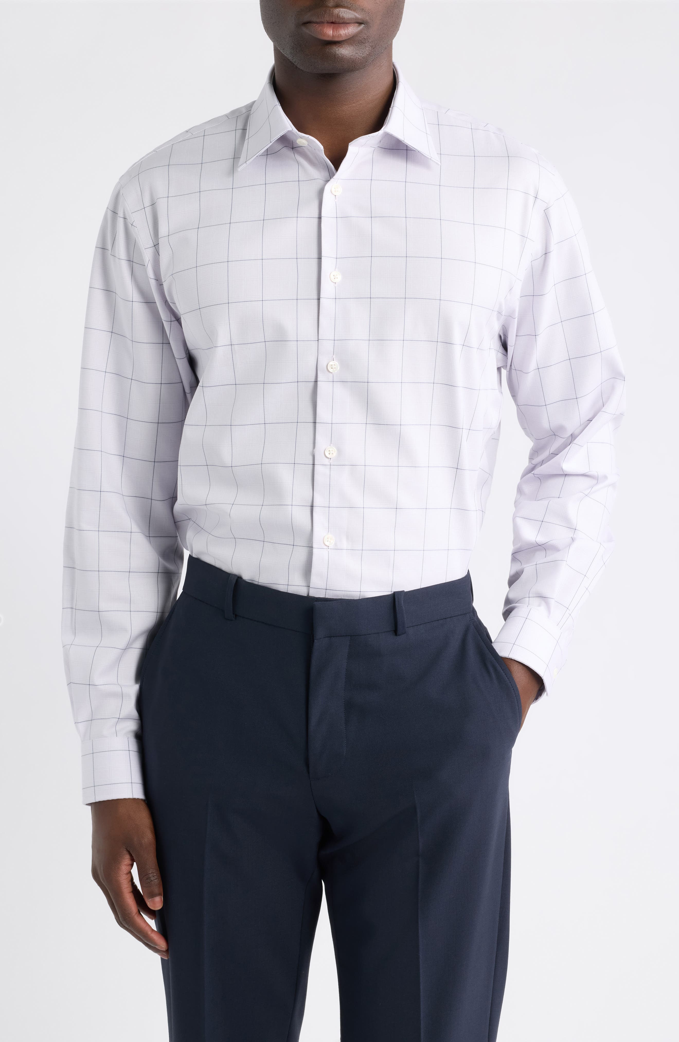 PURPLE VITORIO PLAID