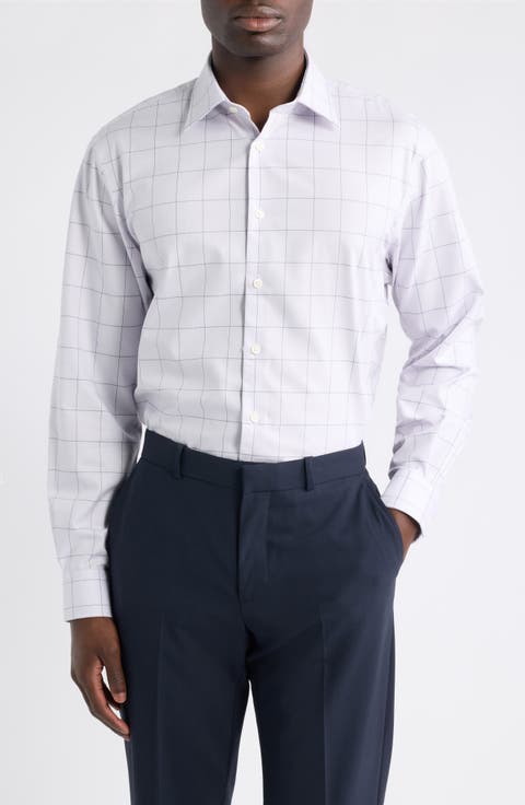 Traditional Fit Plaid Shirt