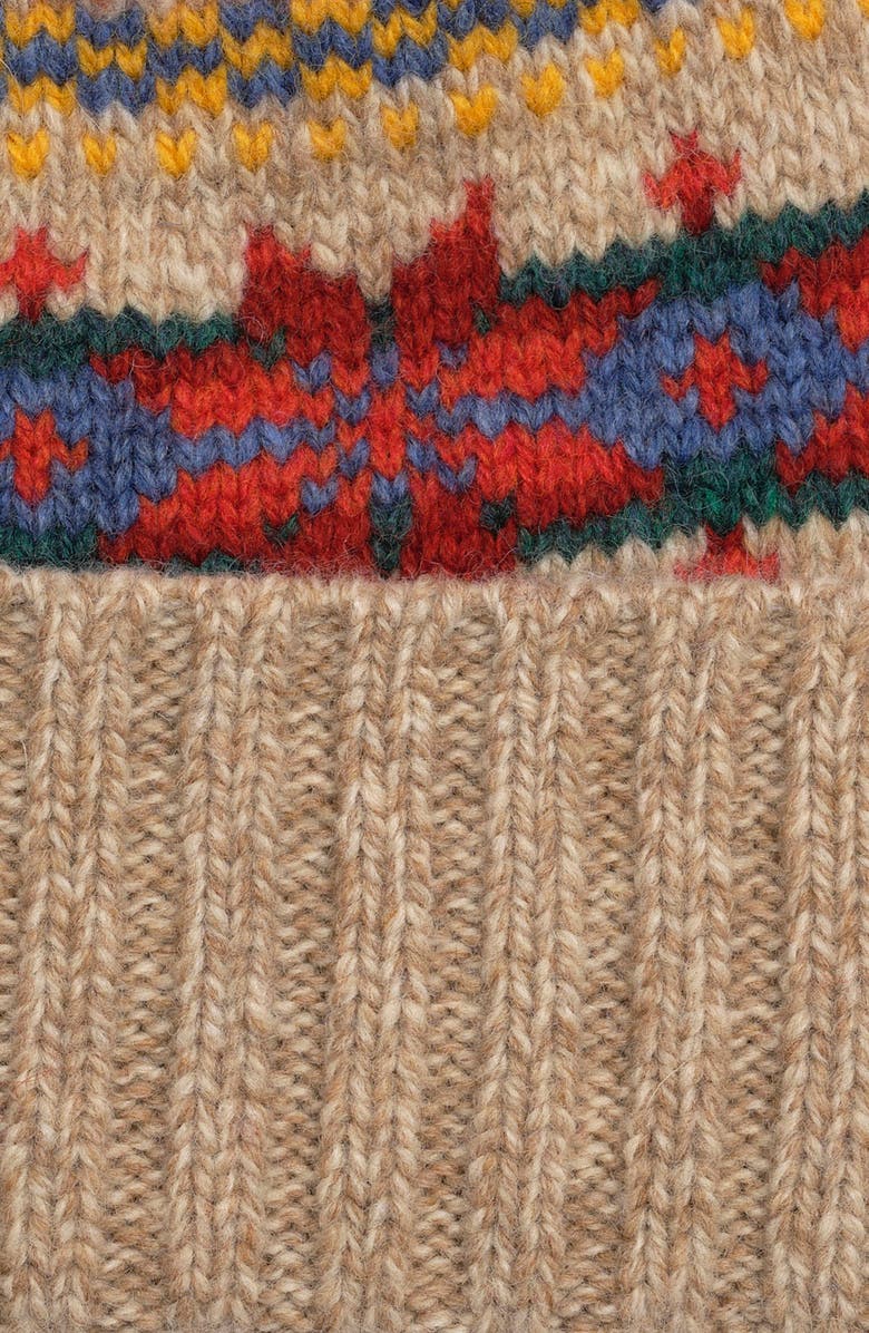 Polo Ralph Lauren Fairisle Beanie, Alternate, color, Bright Multi