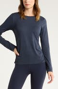 Zella Restore Soft Lite Ruched Long Sleeve T-Shirt