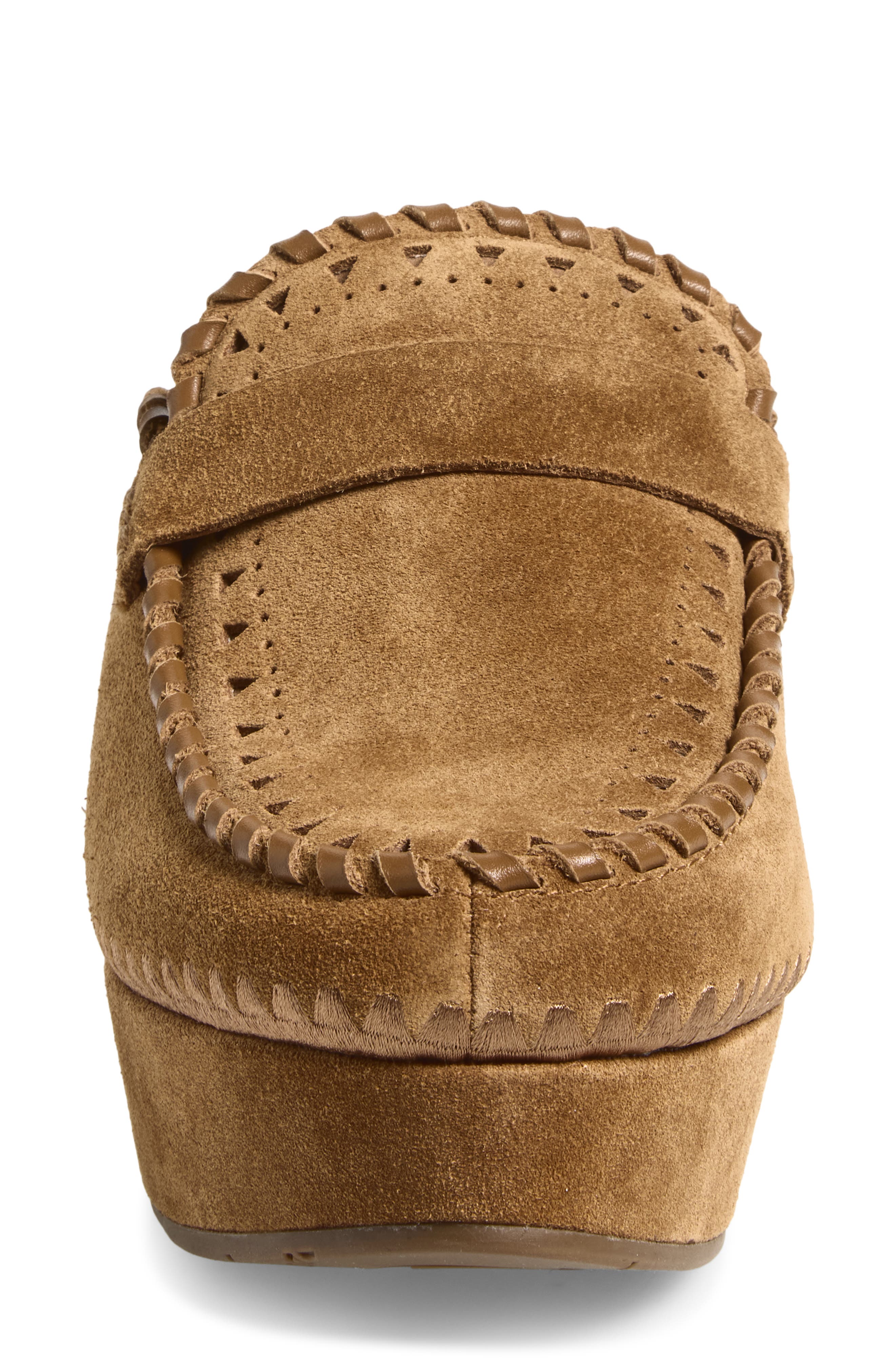 Welsh Wedge Mule, Alternate, color, CAMEL SUEDE