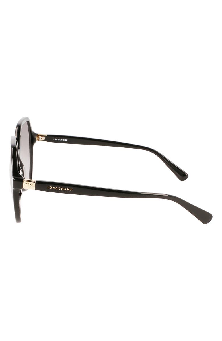 Longchamp 58mm Le Pliage Modified Rectangle Sunglasses, Alternate, color,