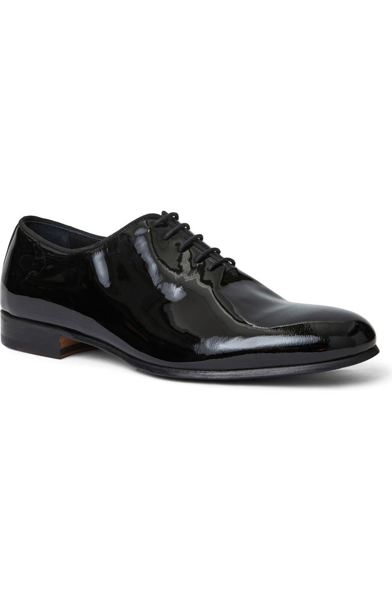 Bruno Magli Naso Oxford, Main, color, Black Patent