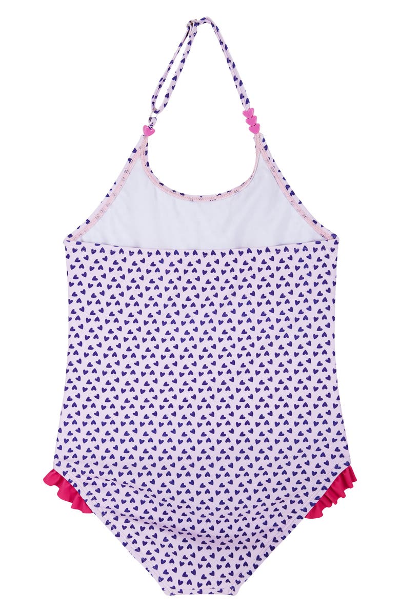Andy & Evan Kids' Ruffle One-Piece Swimsuit, Alternate, color, Pink