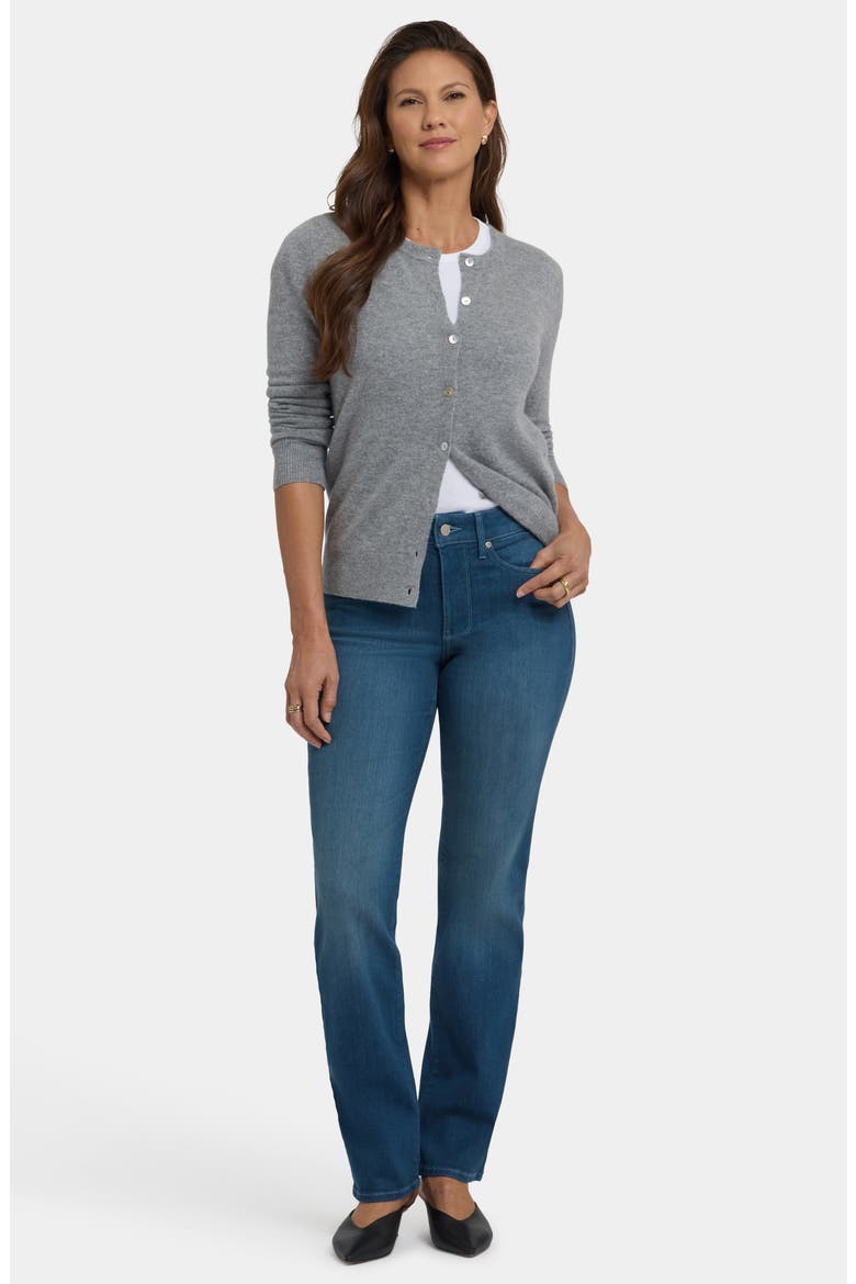 Marilyn High Waist Straight Leg Jeans, Alternate, color, HUGO RAIN
