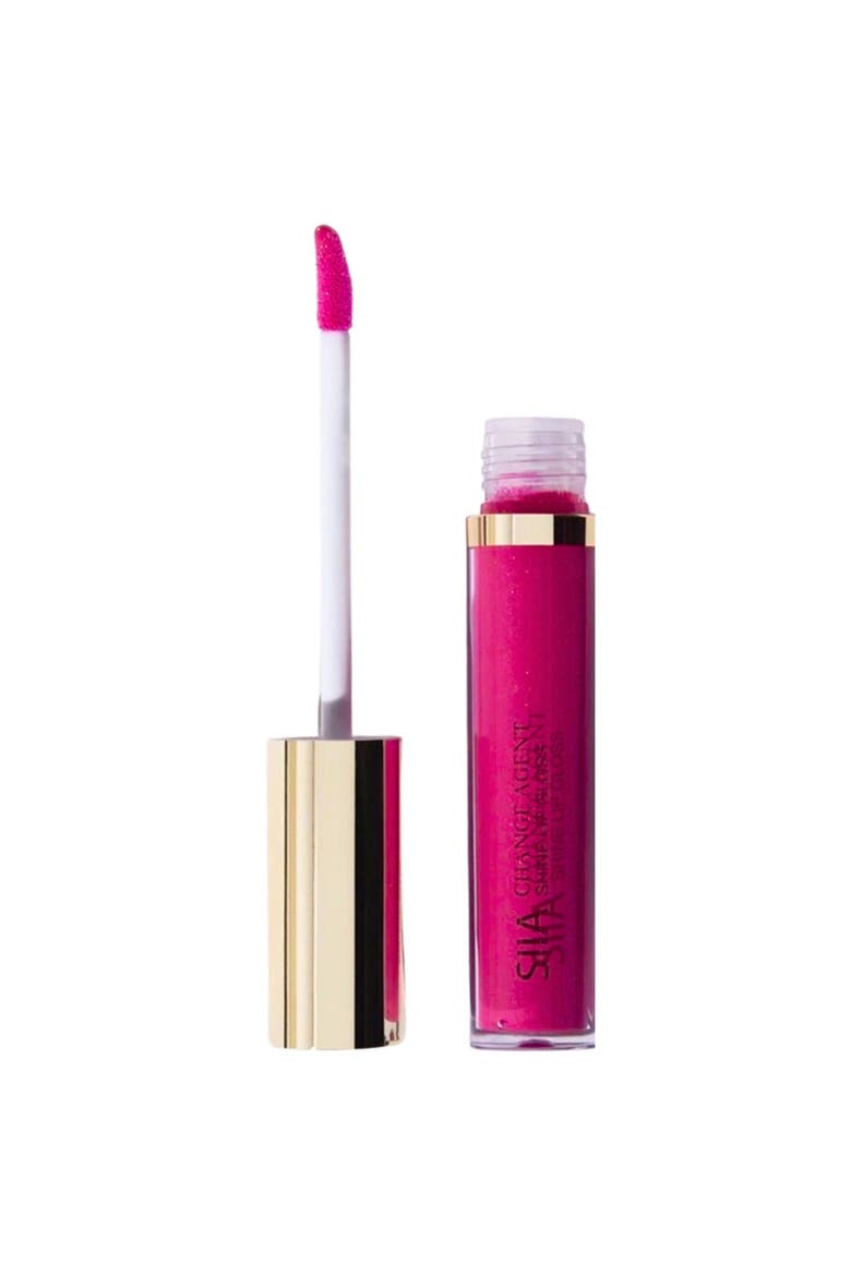 Change Agent Shine Lip Gloss, Main, color, PINK DIAMOND