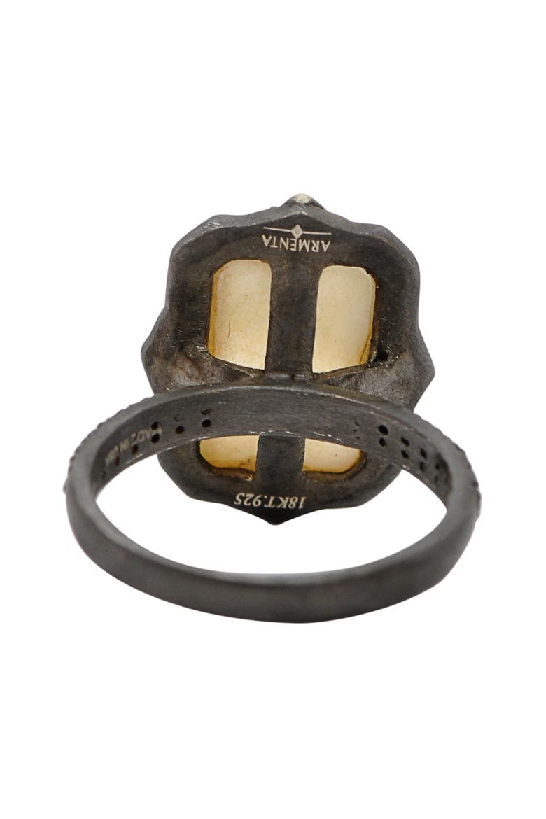 Old World Mother-of-Pearl Doublet Ring, Alternate, color, MOTHER OF PEARL