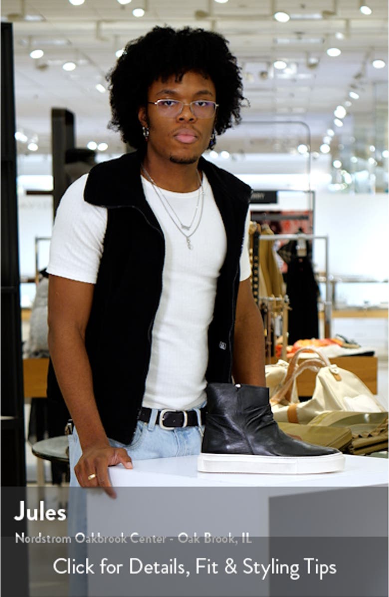 315 Reed High Top Sneaker, sales video thumbnail